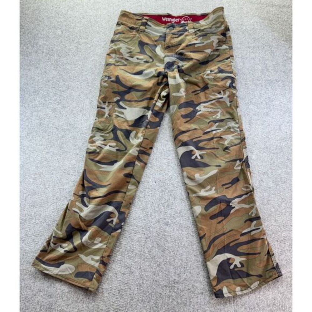 Wrangler Outdoor‎ Men's Camo Pants Size 32x29 Hicking Style NW780GC